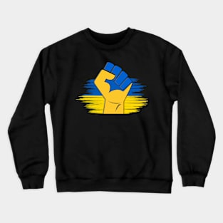 I Stand With Ukraine Crewneck Sweatshirt